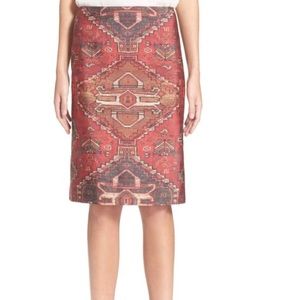 Tory Burch Tapestry Skirt Size 2